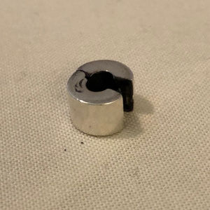 pandora plain silver clip